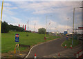 Leaving North end of Tyne tunnel