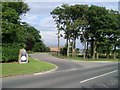 Road to Staining Lodge Golf Course