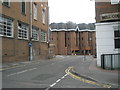 Looking from the junction of College Road and Leapale Lane down to Woodbridge Road