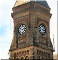 Station Clock Tower Closeup