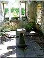 NY9923 : The Font, the Old Church, Eggleston Hall by Bill Henderson