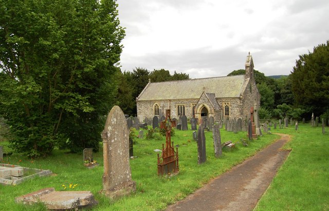 Llanycil Church and Churchyard © SMJ :: Geograph Britain and Ireland