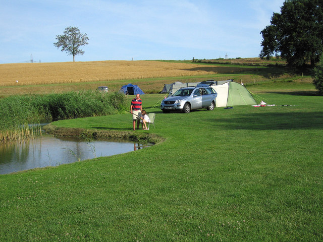 Marsh Farm campsite © Dave Croker :: Geograph Britain and Ireland