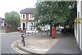 Postbox at the junction of Haydon Place and Sandfield Terrace