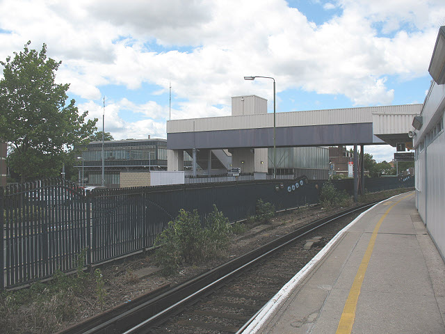 Dartford station footbridge