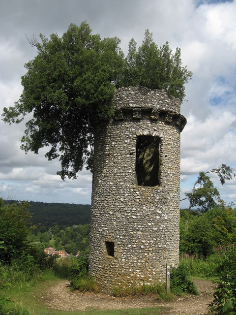 Broadwoods Tower, on the crest of Lodge... © Richard Rogerson ...