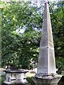 TQ3082 : Obelisk in St George's Gardens by PAUL FARMER