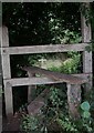 Stile on footpath near Easebourne