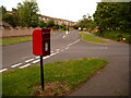 SY9896 : Corfe Mullen: postbox № BH21 217, Henbury View Road by Chris Downer