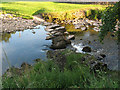 Stepping stones over the River Eden