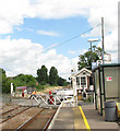 Eccles Road Station - opening of the crossing gates