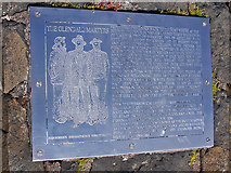 NG1949 : Plaque at Glendale monument by Richard Dorrell