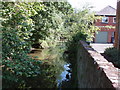 Eastern channel of the River Cherwell, St Clements