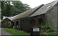 SH4384 : Traditional farmbuildings at Llwydiarth-Esgob by Eric Jones