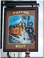 Sign for the Puffing Billy