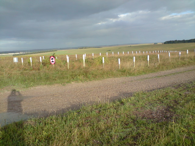 A View towards Westdown Camp