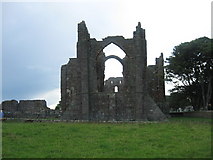 NU1241 : Ruins of the Priory of Lindisfarne by James Denham
