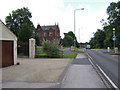 Junction of A4177 and Winderton Avenue, Hatton Park