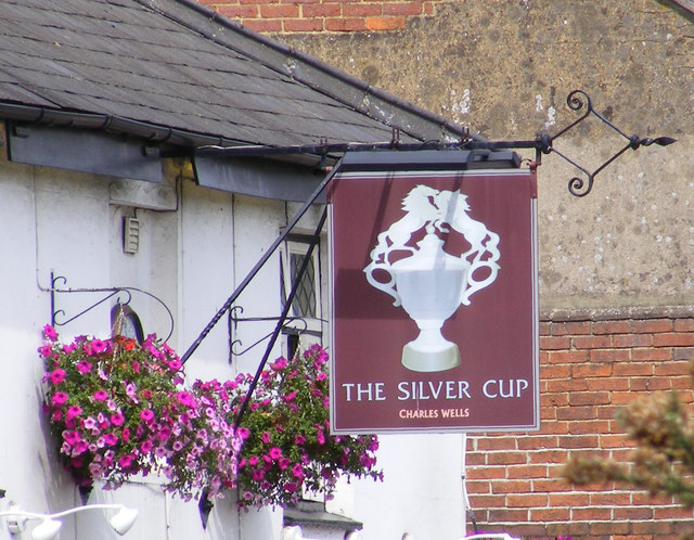 The Silver Cup Public House Sign