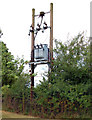 Transformer beside Fosse Way at Hunningham Hill