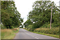 Looking north northwest along Welsh Road