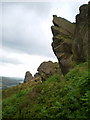 Ramshaw Rocks - the northerly buttress