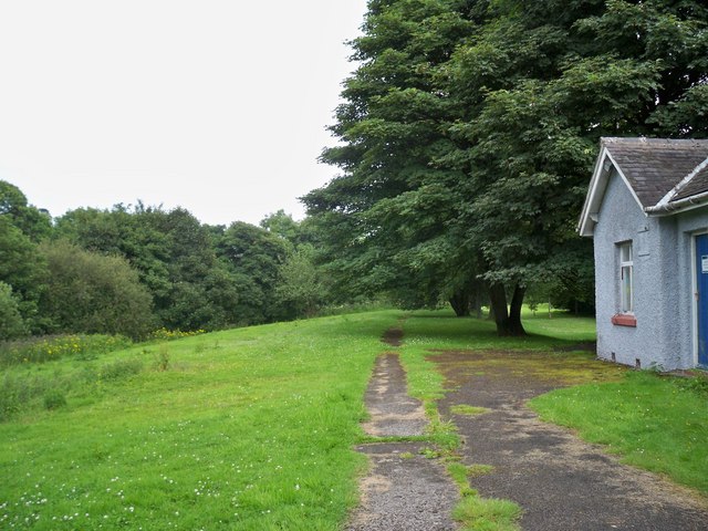 Course of the old railway at Westgate