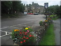 Floral Display outside the Bingley Arms