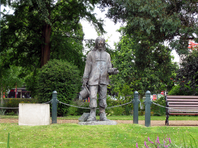 Isaak Walton's Statue
