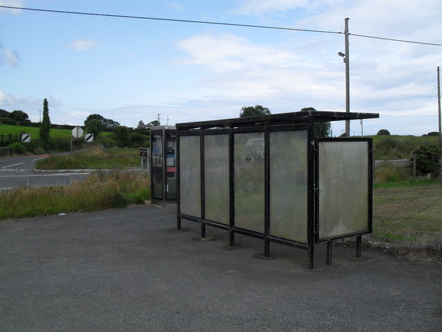 Telephone Box and Bus Shelter, Loughries