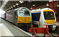 Trains at Marylebone railway station
