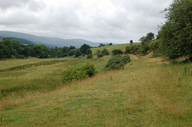 Route Of Old Peebles - Broughton Railway © Jim Barton Cc-by-sa 2.0 