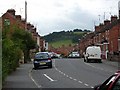 Looking from Goldcroft towards Summer House Hill