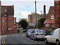 Crofton Park and the rear of the hospital