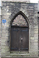 Entrance to former church and grammar school