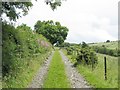 Farm track from Y Gorlan to Picin