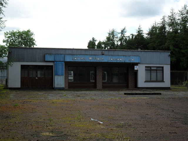 Disused Car Showroom, Tassagh © Dean Molyneaux Cc-by-sa/2.0 :: Geograph ...