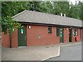 Modern facilities block, Broadway Caravan Club site