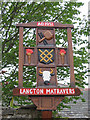 Village sign, Langton Matravers