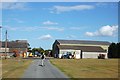 Approaching Stows Farm, Tillingham