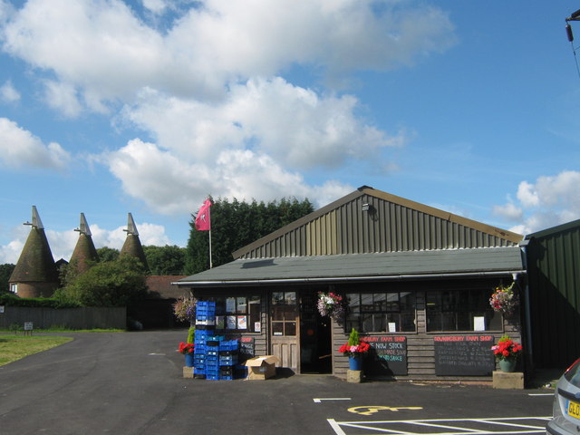 Downingbury Farm Shop, Pembury © David Anstiss :: Geograph Britain and ...