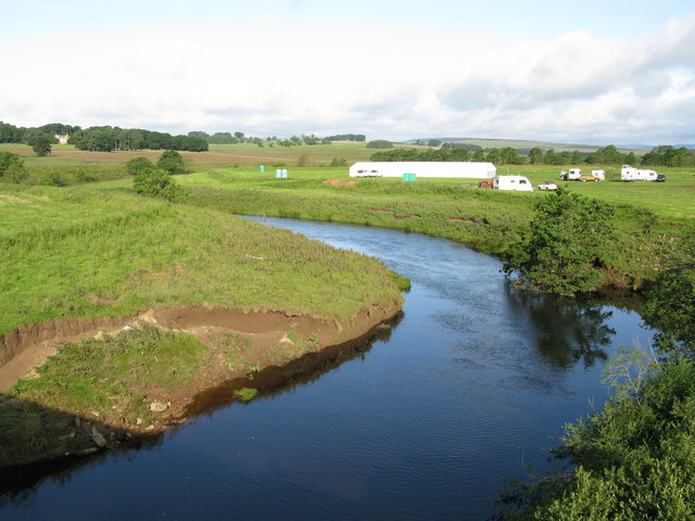 River Rede from the Otterburn Bridge