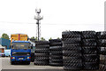 Agricultural tyre sales depot