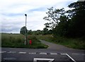 Road junction between Portlethon and Findon