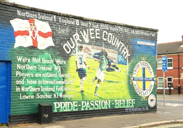 Football mural, Belfast (1)