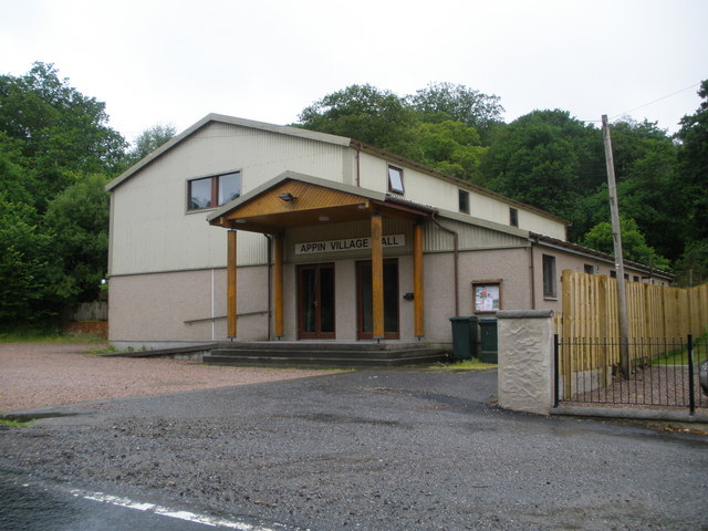 Appin village hall © John Ferguson cc-by-sa/2.0 :: Geograph Britain and ...