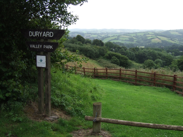 View Into Duryard Valley Park Exeter © David Smith Cc By Sa20