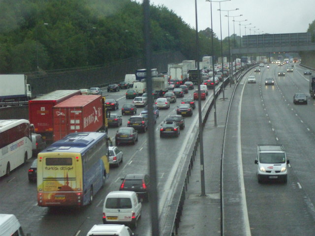 M25 Junction 8 © Phillip Perry :: Geograph Britain and Ireland