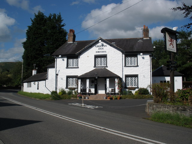 Griffin Inn, Llanbedr-Dyffryn-Clwyd © Roger Cornfoot :: Geograph ...