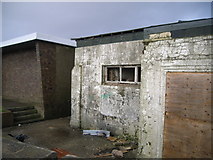SD4264 : Derelict fun fair building (back), Morecambe by Nick Mutton 01329 000000
